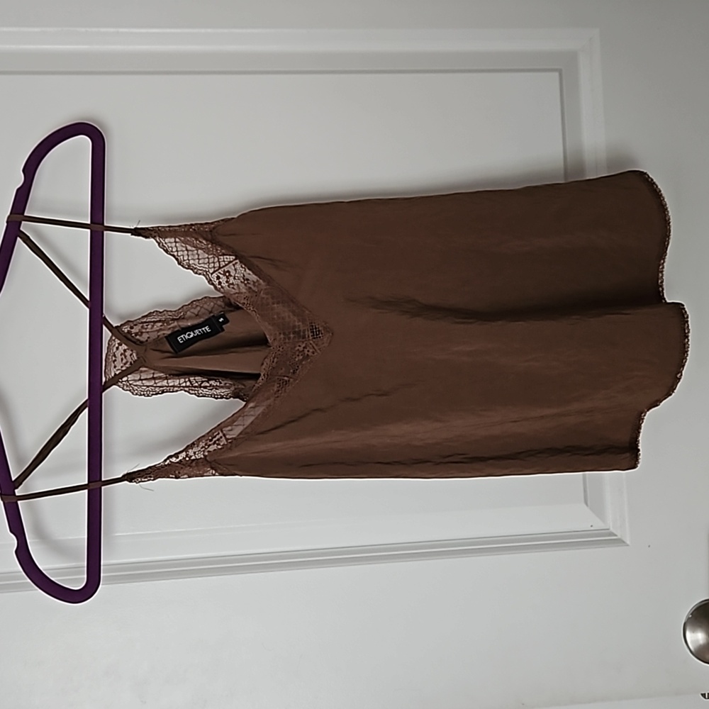 camisole tank top 🤎 brown small